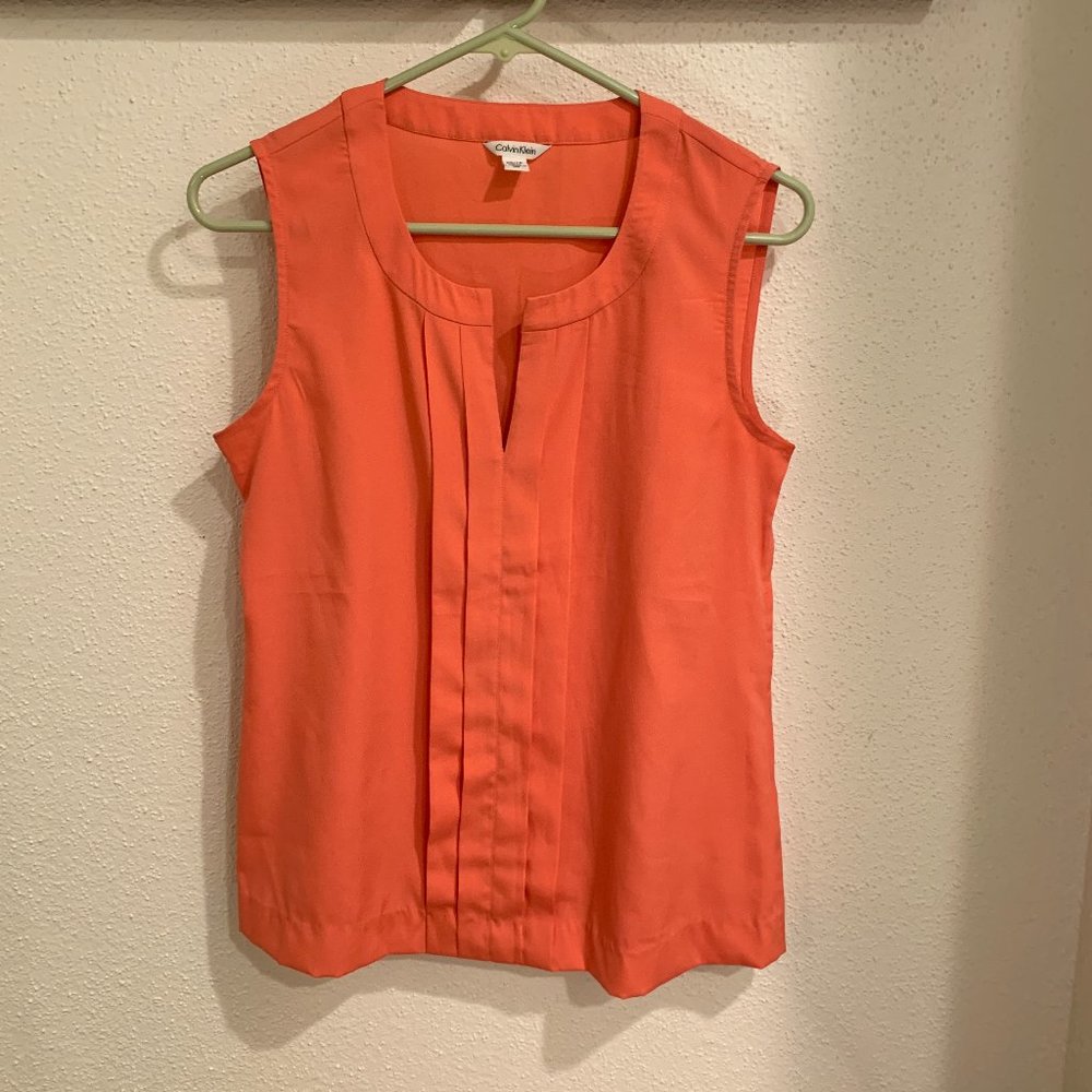 Calvin Klein Sleeveless Blouse